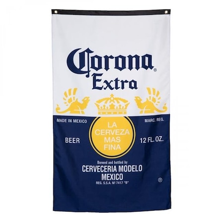 Corona Extra 794923 Corona Bottle Label Flag